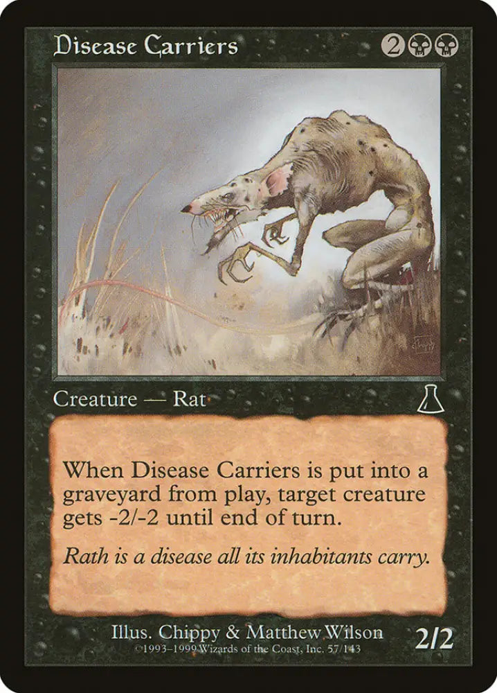 Disease Carriers [Urza’s Destiny] - MTG Single