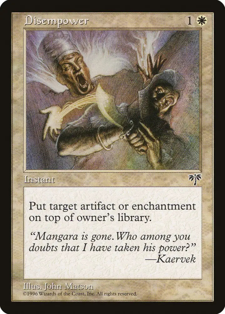 Disempower [Mirage] - MTG Single