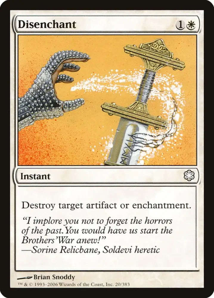 Disenchant [Coldsnap Theme Decks] - MTG Single