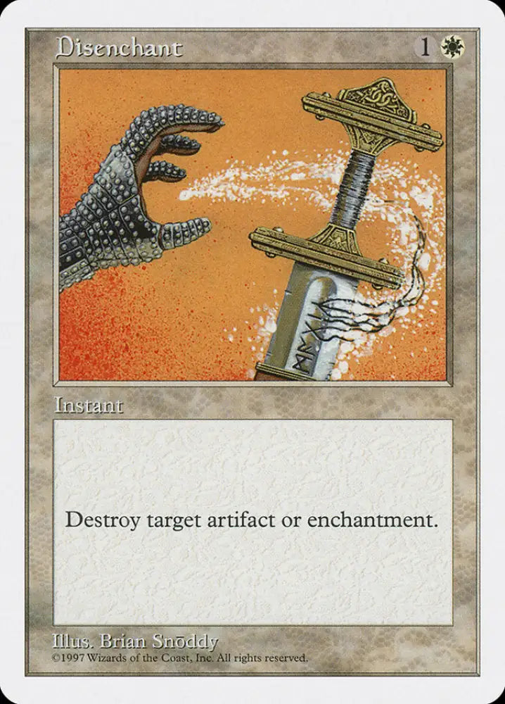 Disenchant [Fifth Edition] - MTG Single