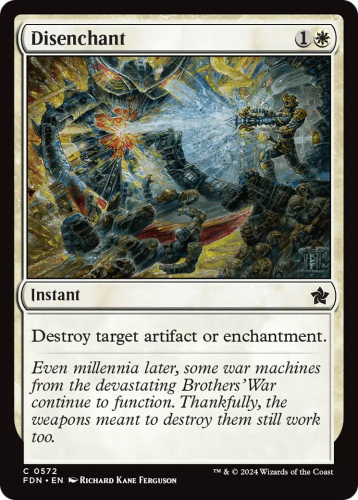 Disenchant [Foundations] - MTG Single