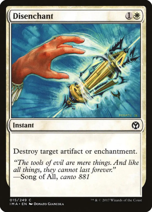 Disenchant [Iconic Masters] - MTG Single