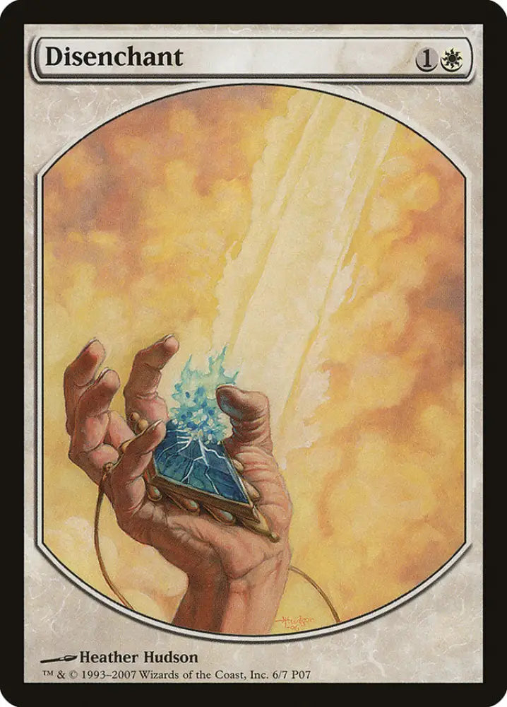 Disenchant [Magic Player Rewards 2007] - MTG Single