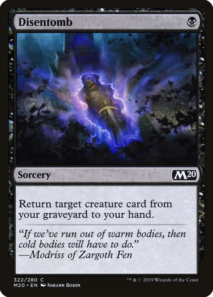 Disentomb [Core Set 2020] - MTG Single