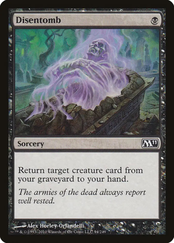 Disentomb [Magic 2011] - MTG Single