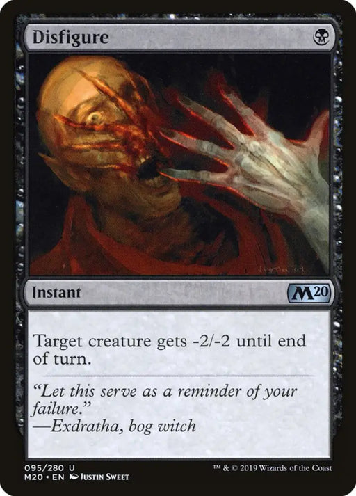 Disfigure [Core Set 2020] - MTG Single