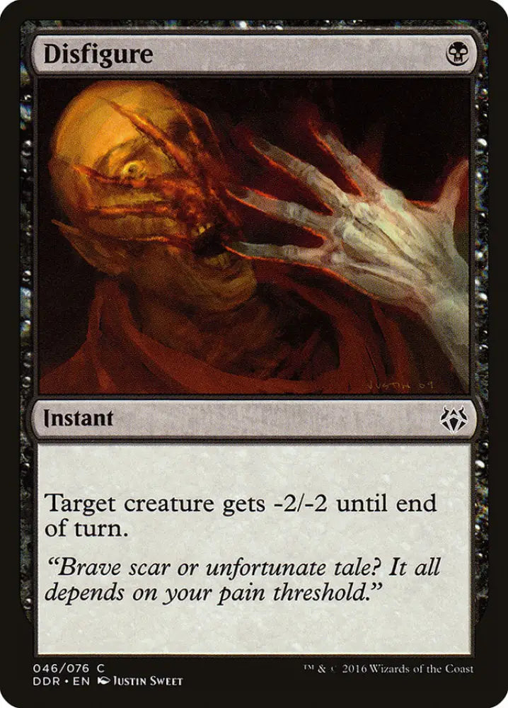 Disfigure [Duel Decks: Nissa vs. Ob Nixilis] - MTG Single