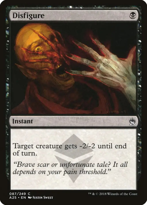 Disfigure [Masters 25] - MTG Single