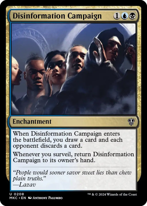 Disinformation Campaign [Murders at Karlov Manor Commander] - MTG Single