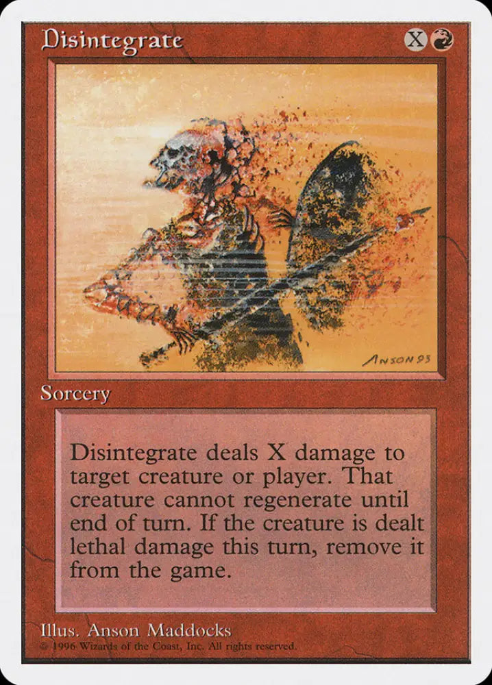 Disintegrate [Introductory Two-Player Set] - MTG Single
