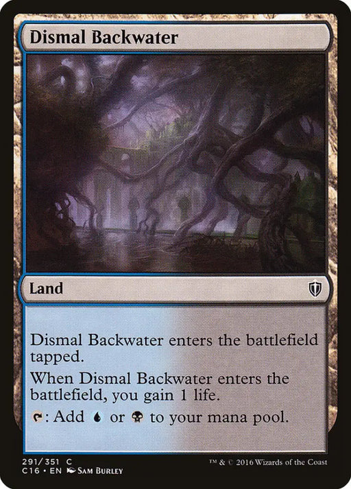 Dismal Backwater [Commander 2016] - MTG Single