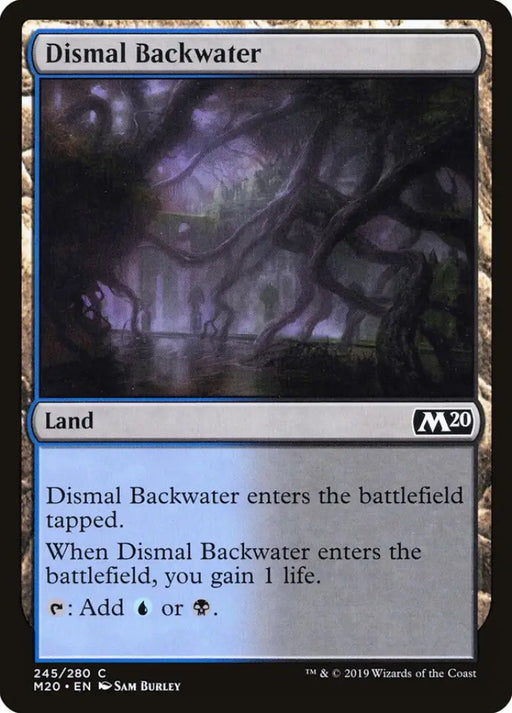 Dismal Backwater [Core Set 2020] - MTG Single