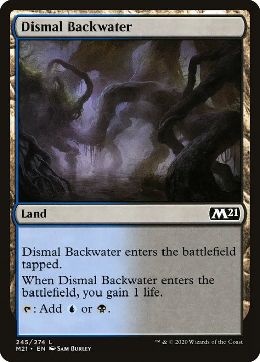 Dismal Backwater [Core Set 2021] - MTG Single