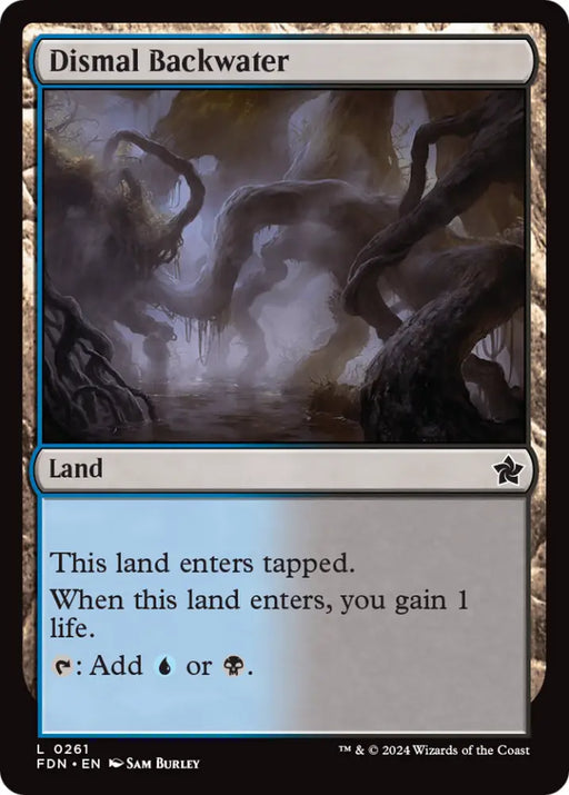 Dismal Backwater [Foundations] - MTG Single