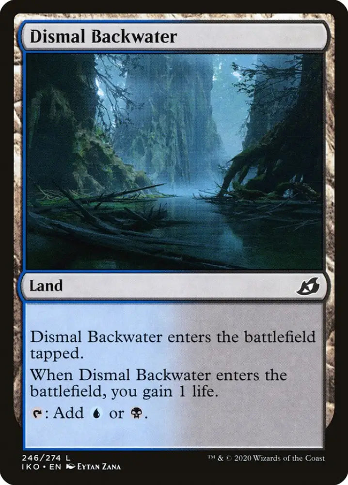 Dismal Backwater [Ikoria: Lair of Behemoths] - MTG Single