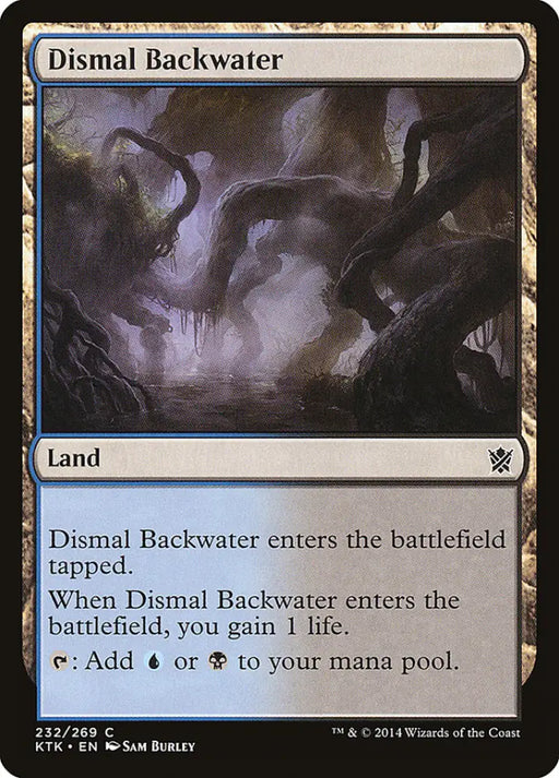 Dismal Backwater [Khans of Tarkir] - MTG Single