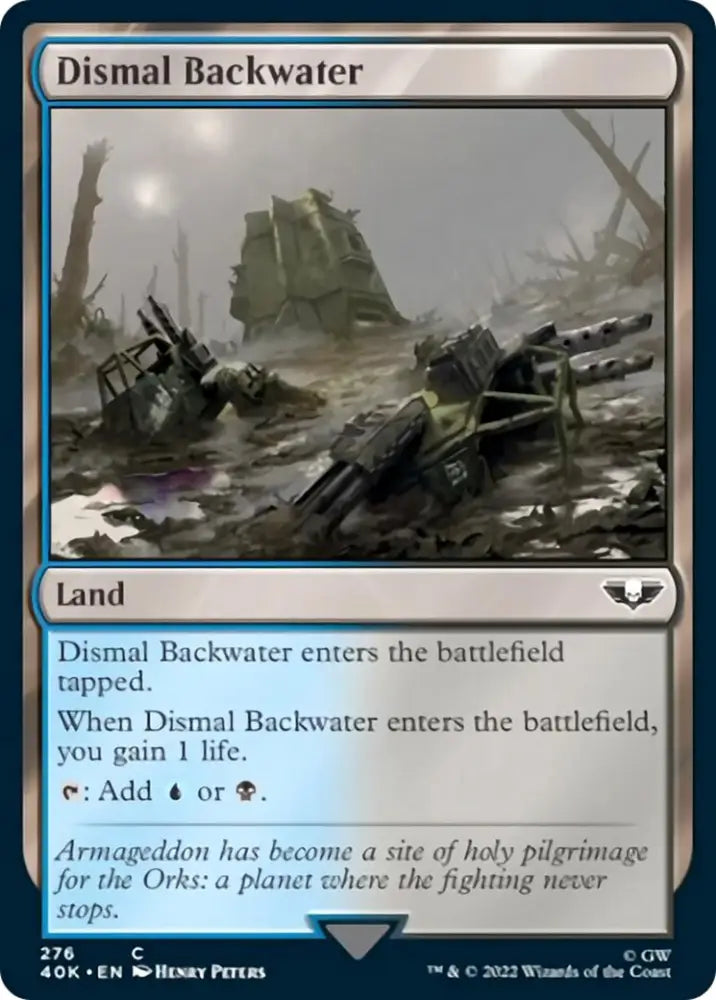 Dismal Backwater [Warhammer 40,000] - MTG Single