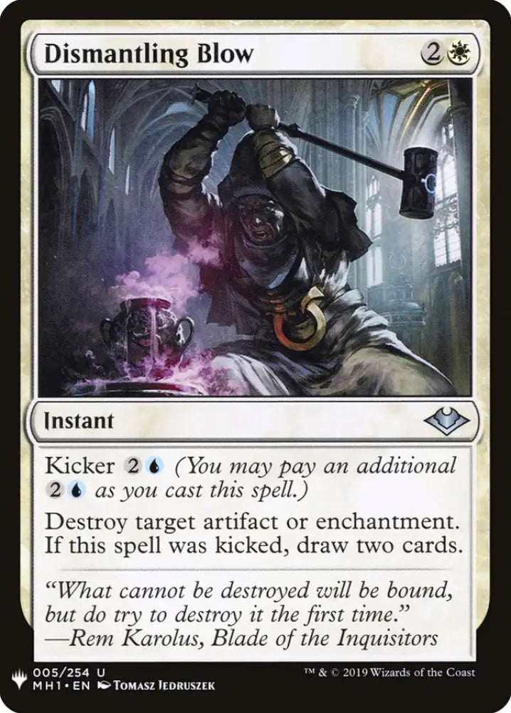 Dismantling Blow [Mystery Booster] - MTG Single