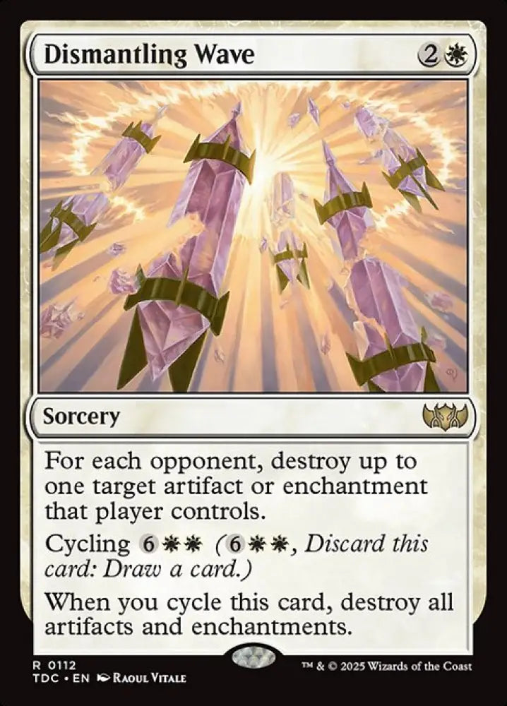 Dismantling Wave (112) [Tarkir: Dragonstorm Commander]