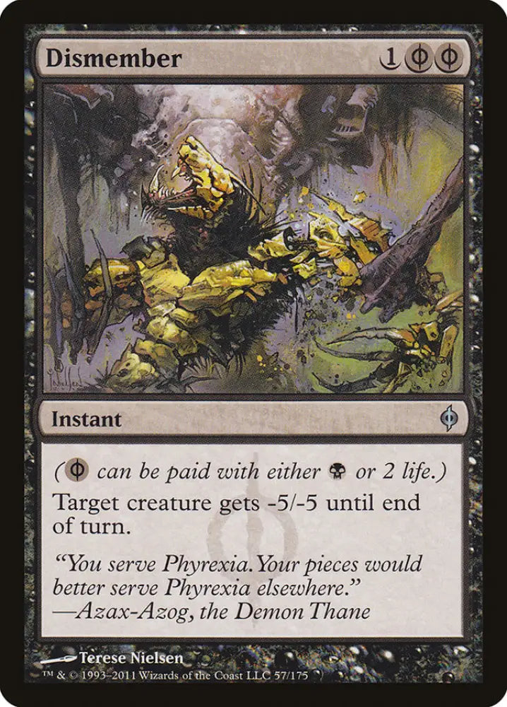 Dismember [New Phyrexia] - MTG Single