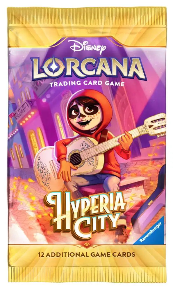 Disney Lorcana Hyperia City Booster Pack (EN) - Disney Lorcana Sealed
