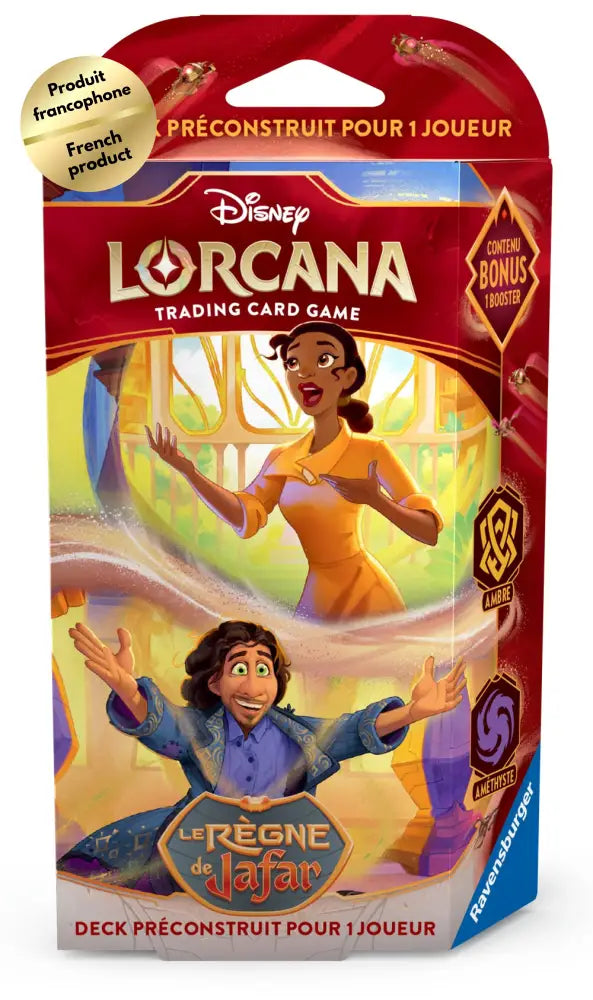 Disney Lorcana Le Règne de Jafar Deck de Démarrage Ambre & Amethyste (FR) - Disney Lorcana Sealed