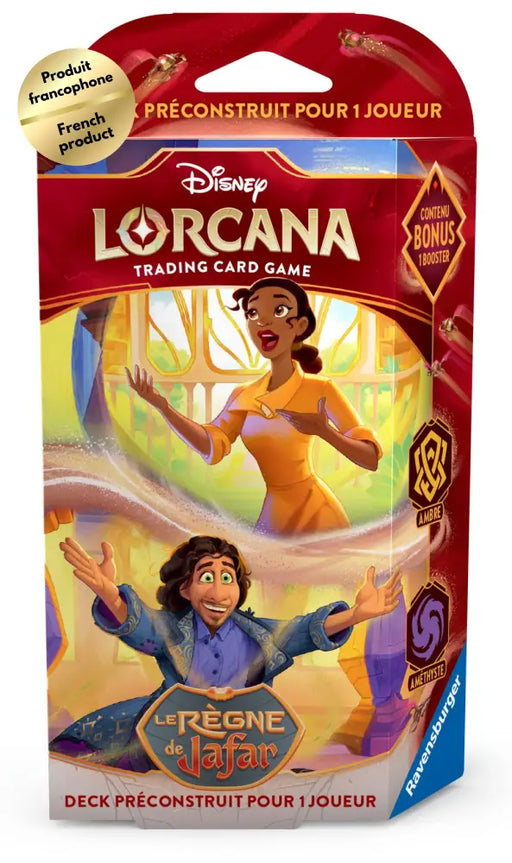 Disney Lorcana Le Règne de Jafar Deck de Démarrage Ambre & Amethyste (FR) - Disney Lorcana Sealed