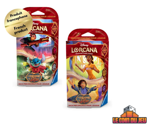Disney Lorcana Le Règne de Jafar Deck de Démarrage Ensemble de 2 (FR) - Disney Lorcana Sealed