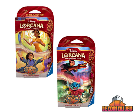 Disney Lorcana Reign of Jafar Starter Deck Set of 2 (EN) - Disney Lorcana Sealed