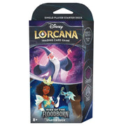 Disney Lorcana Rise of the Floodborn Starter Deck - Amethyst & Steel - Disney Lorcana Sealed