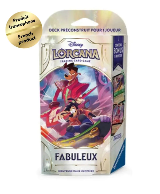 Disney Lorcana Série 9 Fabuleux Deck de Démarrage Powerline & Max (FR) - Disney Lorcana Sealed
