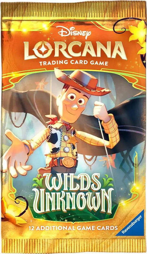 Disney Lorcana Wilds Unknown Booster Pack (EN) - Disney Lorcana Sealed