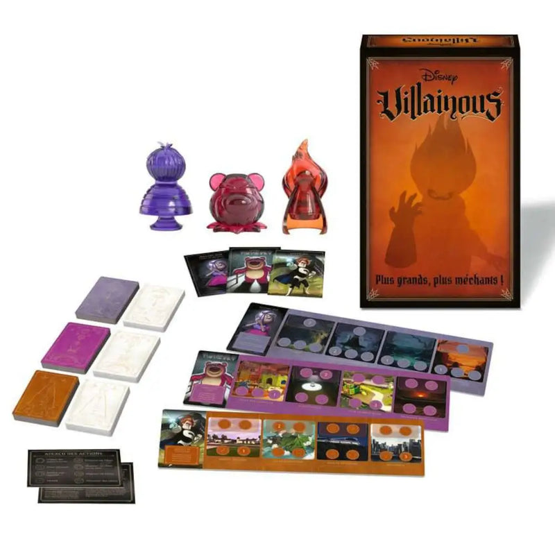 Disney Villainous Plus Grands Plus Méchants! (FR) - Board Games