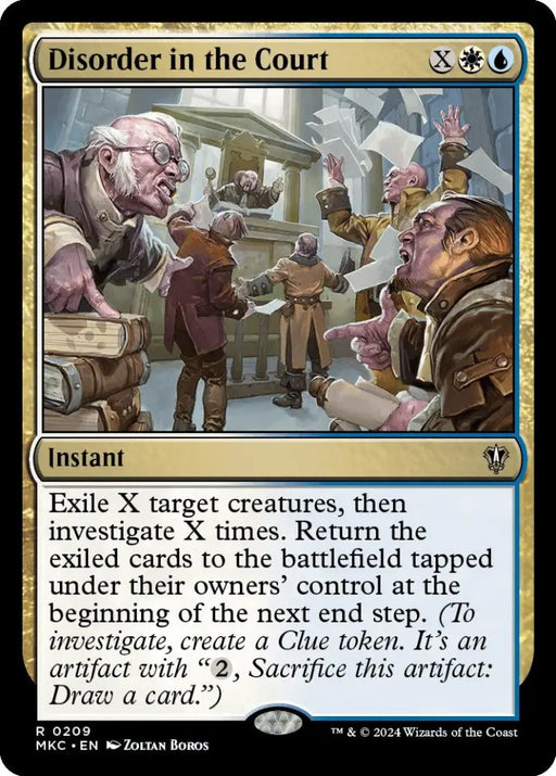 Disorder in the Court [Murders at Karlov Manor Commander] - MTG Single