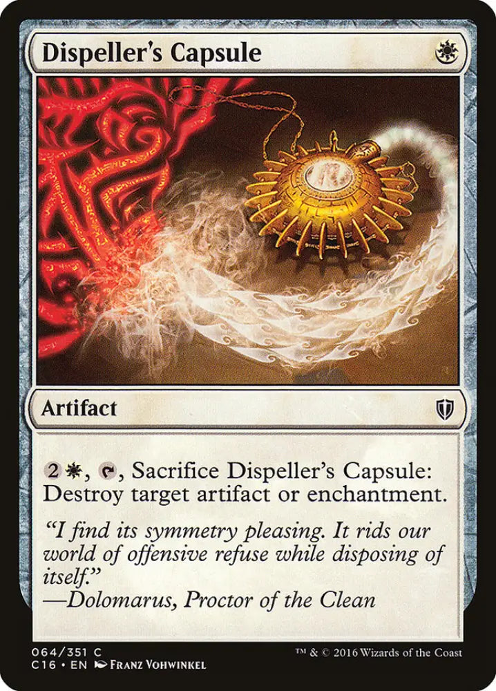 Dispeller’s Capsule [Commander 2016] - MTG Single