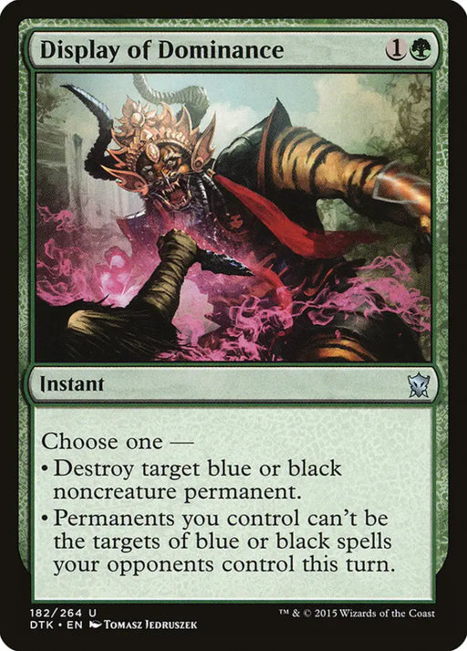 Display of Dominance [Dragons of Tarkir] - MTG Single