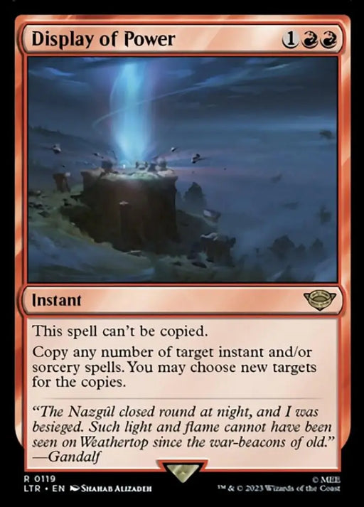 Display of Power [The Lord of the Rings: Tales of Middle-Earth] - MTG Single