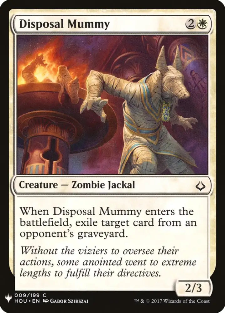 Disposal Mummy [Mystery Booster] - MTG Single