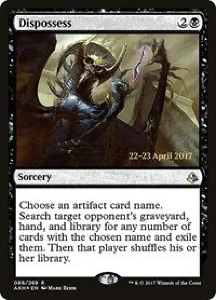 Dispossess (86) [Prerelease Cards]