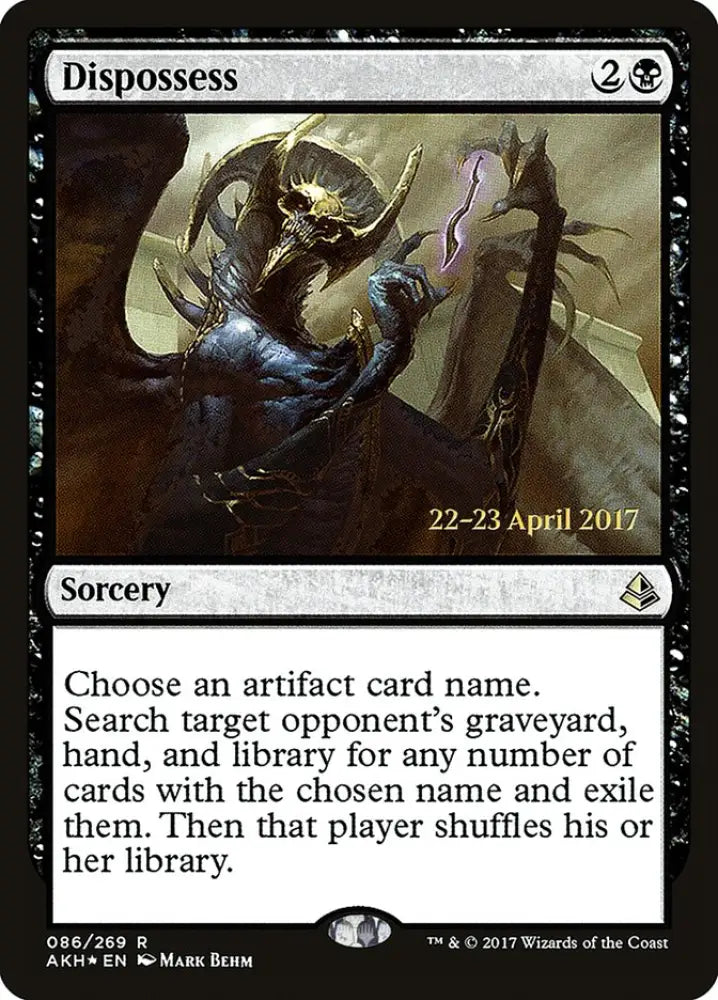Dispossess [Amonkhet Prerelease Promos] - MTG Single