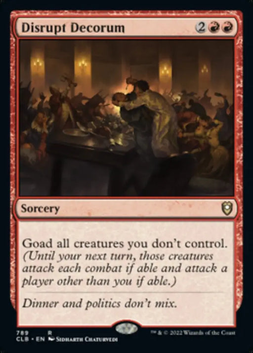 Disrupt Decorum [Commander Legends: Battle for Baldur’s Gate] - MTG Single