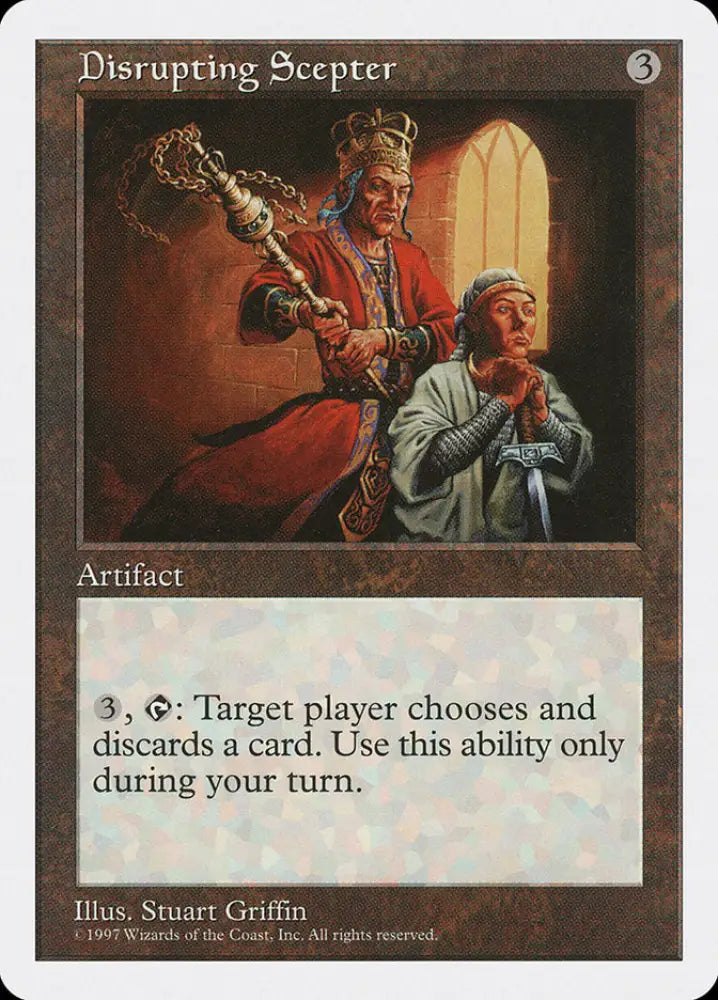 Disrupting Scepter [Fifth Edition] - MTG Single