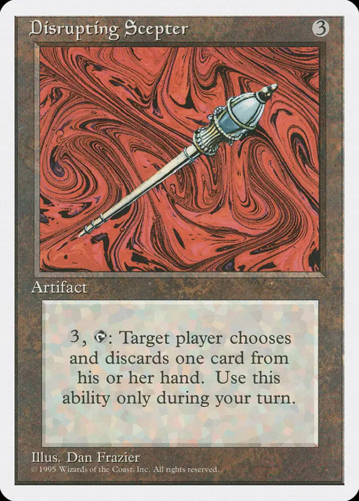 Disrupting Scepter [Fourth Edition] - MTG Single