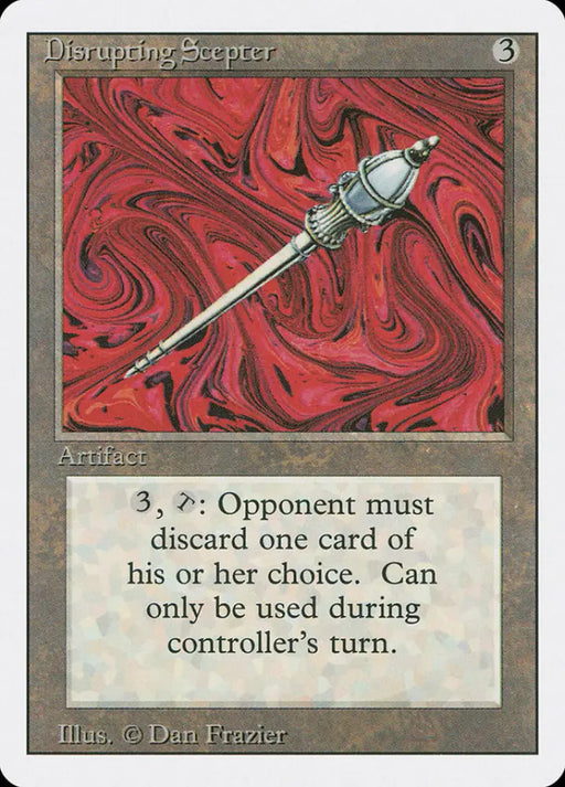 Disrupting Scepter [Revised Edition] - MTG Single