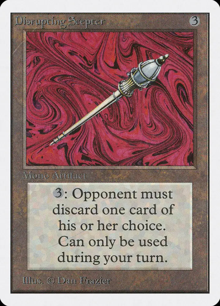 Disrupting Scepter [Unlimited Edition] - MTG Single