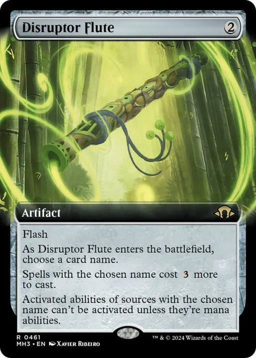 Disruptor Flute (Extended Art) [Modern Horizons 3] - MTG Single