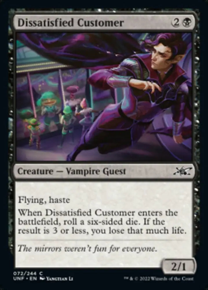 Dissatisfied Customer [Unfinity] - MTG Single
