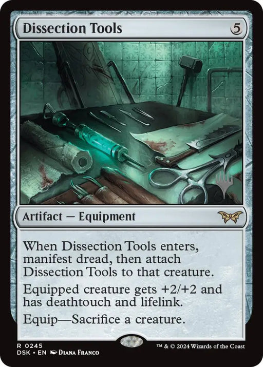 Dissection Tools (Promo Pack) [Duskmourn: House of Horror Promos] - MTG Single