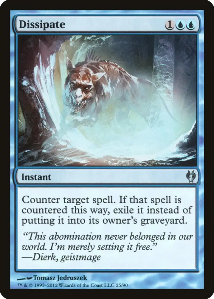 Dissipate [Duel Decks: Izzet vs. Golgari] - MTG Single