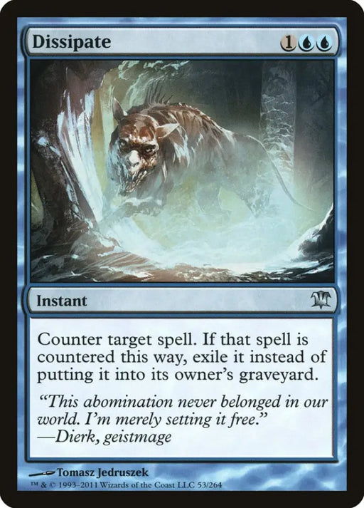 Dissipate [Innistrad] - MTG Single